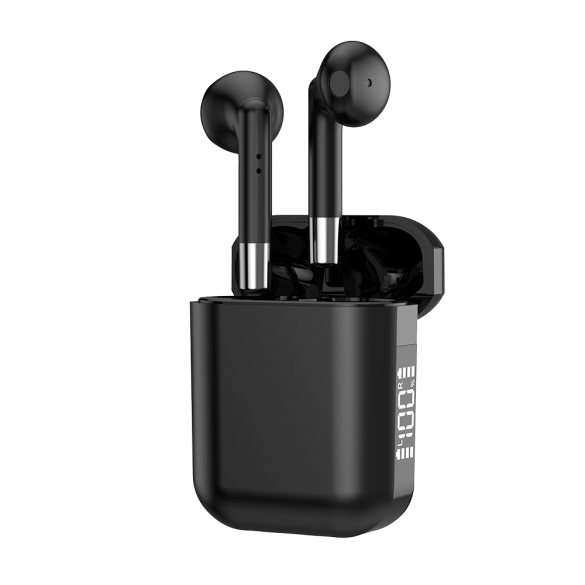 Auricolari con microfono In-Ear isolamento rumore pc smartphone tablet  bianco