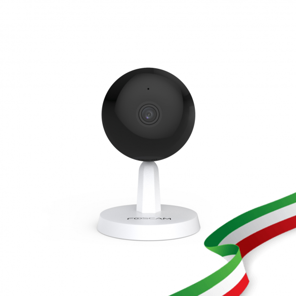 Foscam X4 Telecamera IP RICONDIZIONATA da interno WiFi Dual 4 MP con audio  integrato compatibile con Alexa e Google Home colore Bianco